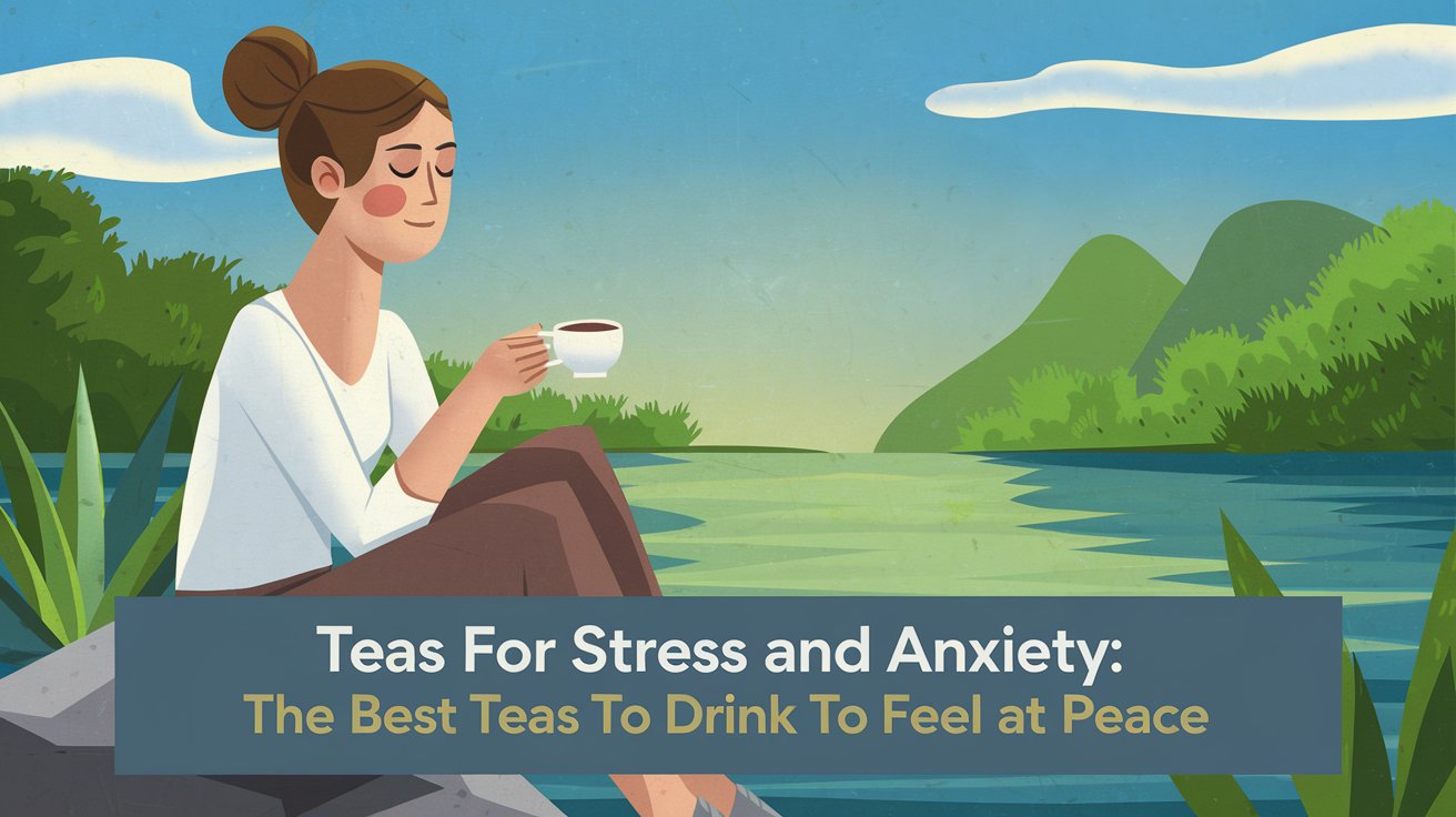 Teas for Stress and Anxiety: The Best teas to drink to feel at peace