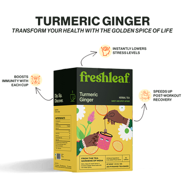 Tumeric Ginger | 20 Tea Bags | Herbal Tea