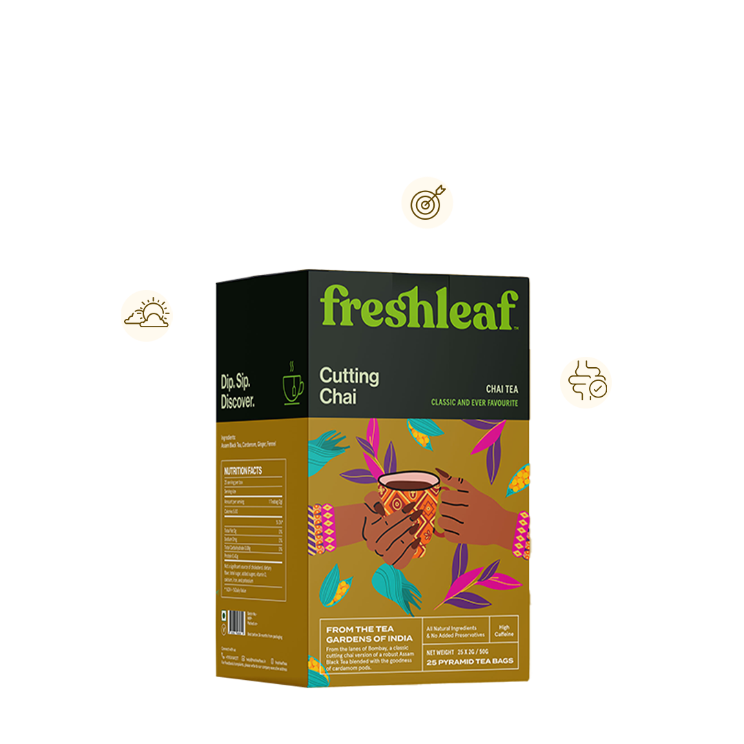 Cutting Chai | 25 Tea Bags/Loose | Chai Blend