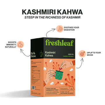 Kashmiri Kahwa | 20 Tea Bags | Green Tea
