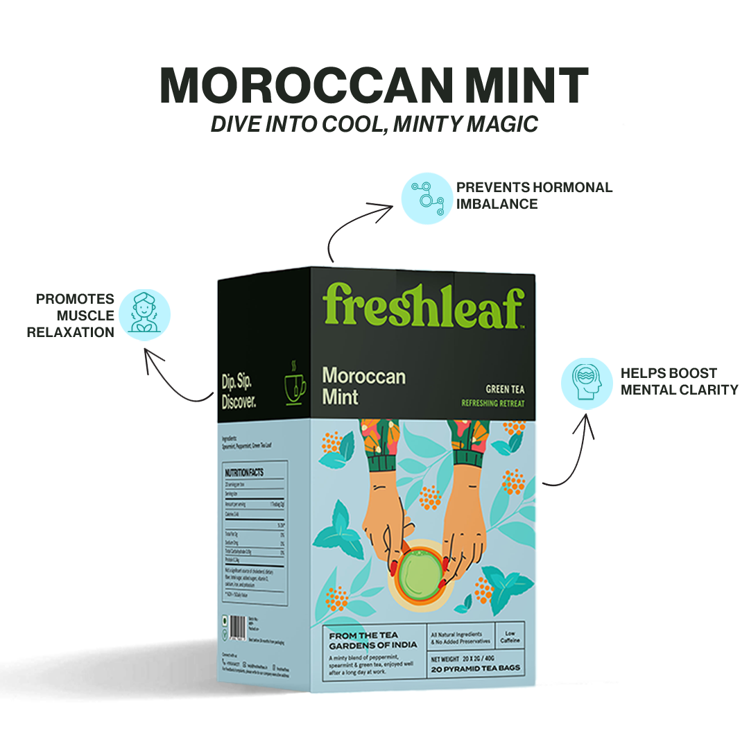 Moroccan Mint | 20 Tea Bags | Green Tea